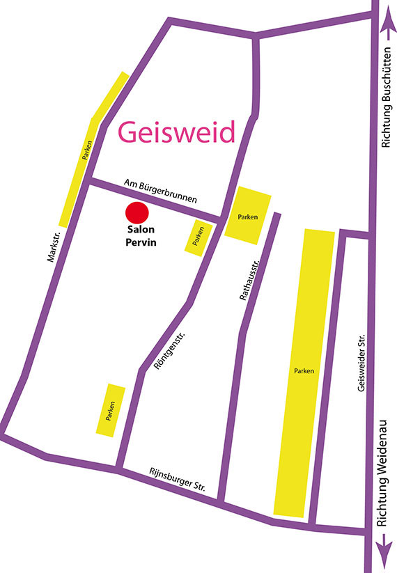 Anfahrtskarte